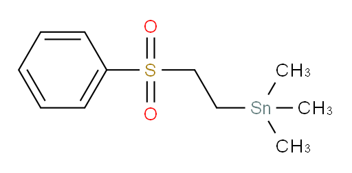 trimethyl(2-(phenylsulfonyl)ethyl)stannane