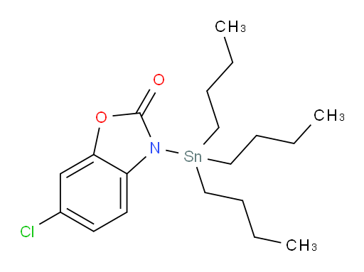 6-chloro-3-(tributylstannyl)benzo[d]oxazol-2(3H)-one