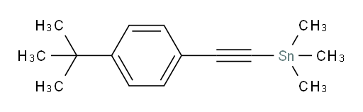 ((4-(tert-butyl)phenyl)ethynyl)trimethylstannane