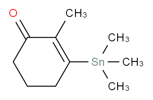 2-methyl-3-(trimethylstannyl)cyclohex-2-enone