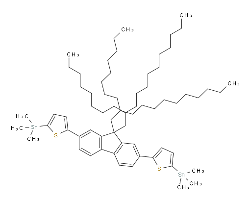 (5,5'-(9,9-bis(2-octyldodecyl)-9H-fluorene-2,7-diyl)bis(thiophene-5,2-diyl))bis(trimethylstannane)
