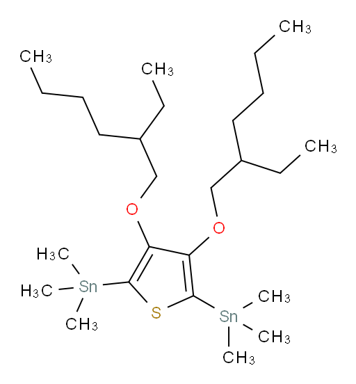 (3,4-bis((2-ethylhexyl)oxy)thiophene-2,5-diyl)bis(trimethylstannane)