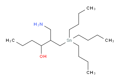 1-amino-2-((tributylstannyl)methyl)hexan-3-ol