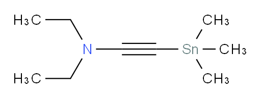 N,N-diethyl-2-(trimethylstannyl)ethynamine