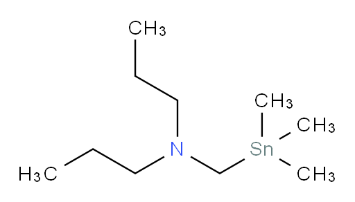 N-propyl-N-((trimethylstannyl)methyl)propan-1-amine