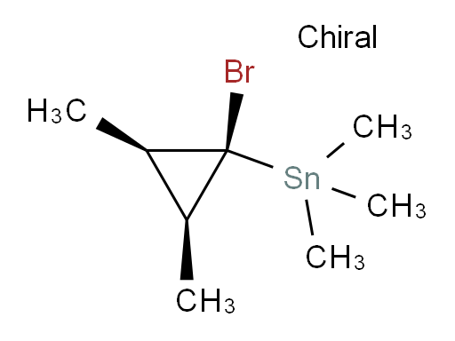 ((1r,2R,3S)-1-bromo-2,3-dimethylcyclopropyl)trimethylstannane