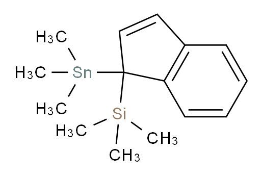 trimethyl(1-(trimethylstannyl)-1H-inden-1-yl)silane