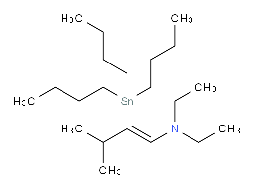 (Z)-N,N-diethyl-3-methyl-2-(tributylstannyl)but-1-en-1-amine