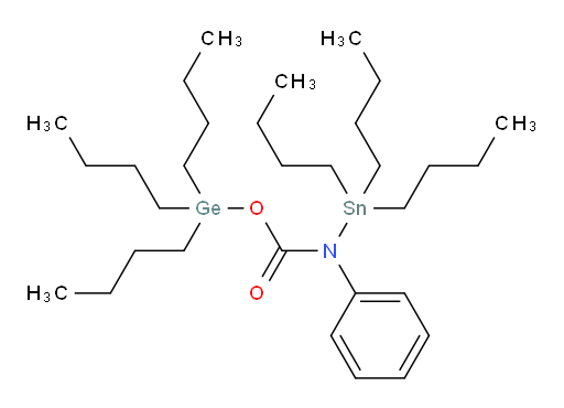 tributylgermyl phenyl(tributylstannyl)carbamate