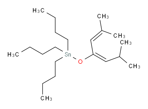 (E)-tributyl((2,6-dimethylhepta-2,4-dien-4-yl)oxy)stannane