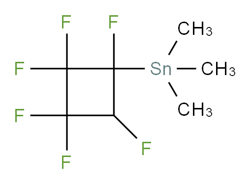 (1,2,2,3,3,4-hexafluorocyclobutyl)trimethylstannane