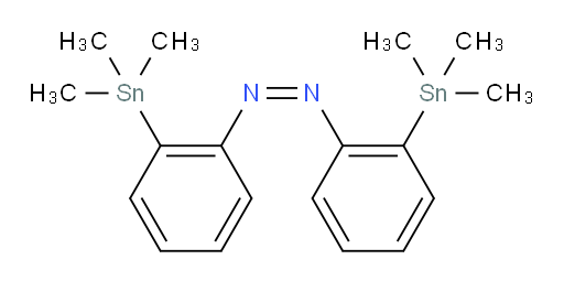 (Z)-1,2-双(2-(三甲基锡基)苯基)二氮烯