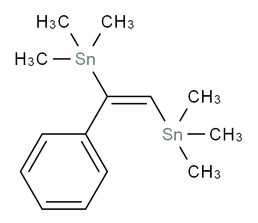 (E)-(1-苯基乙烯-1,2-二基)双(三甲基锡烷)