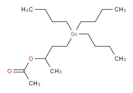 4-(tributylstannyl)butan-2-yl acetate