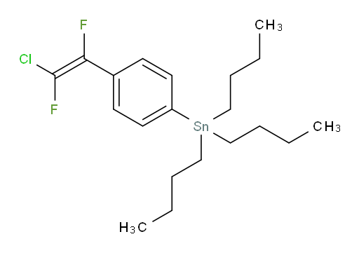 (Z)-tributyl(4-(2-chloro-1,2-difluorovinyl)phenyl)stannane