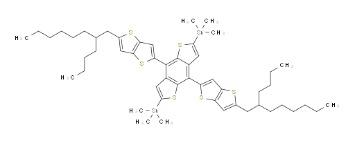 (4,8-bis(5-(2-butyloctyl)thieno[3,2-b]thiophen-2-yl)benzo[1,2-b:4,5-b']dithiophene-2,6-diyl)bis(trimethylstannane)