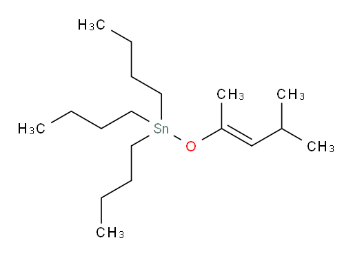 (E)-tributyl((4-methylpent-2-en-2-yl)oxy)stannane