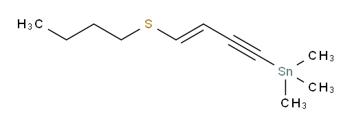 (E)-(4-(butylthio)but-3-en-1-yn-1-yl)trimethylstannane