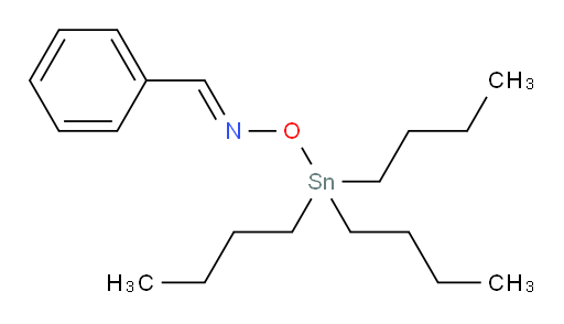 (E)-benzaldehyde O-tributylstannyl oxime