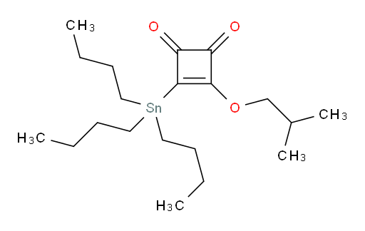 3-异丁氧基-4-(三丁基锡基)环丁-3-烯-1,2-二酮