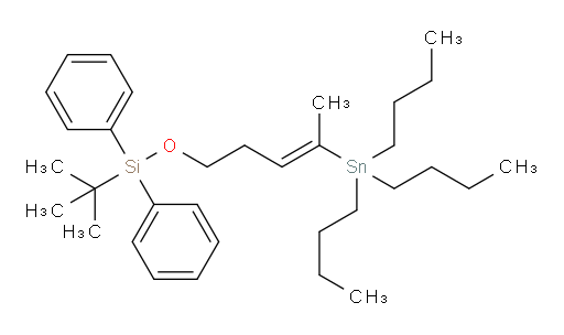 (E)-叔丁基二苯基((4-(三丁基锡基)戊-3-烯-1-氧基))硅烷