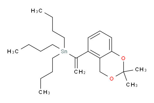 tributyl(1-(2,2-dimethyl-4H-benzo[d][1,3]dioxin-5-yl)vinyl)stannane