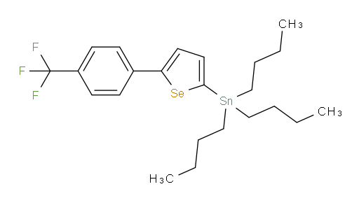 三丁基(5-(4-(三氟甲基)苯基)硒杂phen-2-基)锡烷