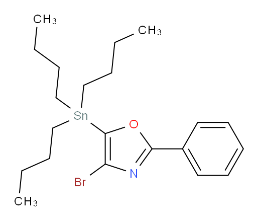 4-bromo-2-phenyl-5-(tributylstannyl)oxazole