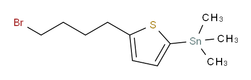 (5-(4-bromobutyl)thiophen-2-yl)trimethylstannane