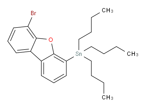 (6-bromodibenzo[b,d]furan-4-yl)tributylstannane