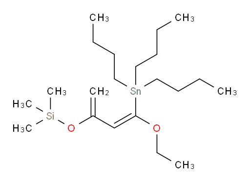 (Z)-((4-ethoxy-4-(tributylstannyl)buta-1,3-dien-2-yl)oxy)trimethylsilane