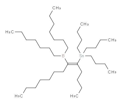(E)-tributyl(6-(diheptylboryl)tridec-5-en-5-yl)stannane