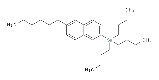 tributyl(6-hexylnaphthalen-2-yl)stannane
