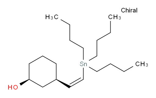 (1S,3R)-3-((Z)-2-(tributylstannyl)vinyl)cyclohexanol