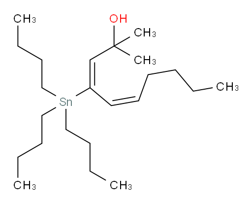 (3E,5Z)-2-methyl-4-(tributylstannyl)deca-3,5-dien-2-ol