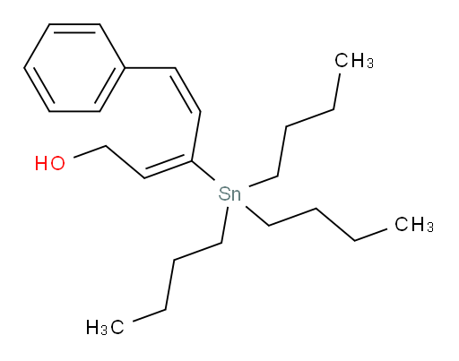 (2E,4Z)-5-phenyl-3-(tributylstannyl)penta-2,4-dien-1-ol