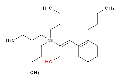 (E)-3-(2-butylcyclohex-1-en-1-yl)-2-(tributylstannyl)prop-2-en-1-ol