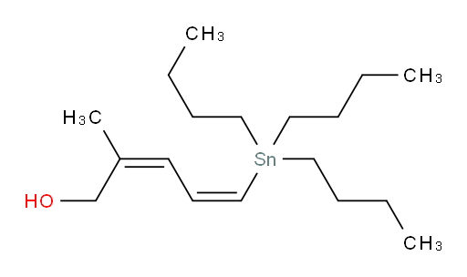 (2Z,4Z)-2-methyl-5-(tributylstannyl)penta-2,4-dien-1-ol