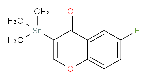 6-fluoro-3-(trimethylstannyl)-4H-chromen-4-one