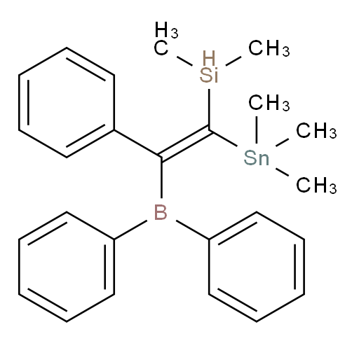 (E)-(2-(diphenylboryl)-2-phenyl-1-(trimethylstannyl)vinyl)dimethylsilane