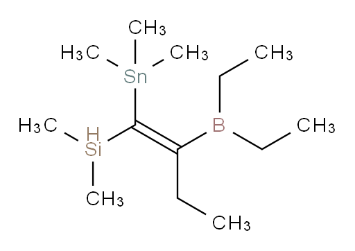 (E)-(2-(diethylboryl)-1-(trimethylstannyl)but-1-en-1-yl)dimethylsilane