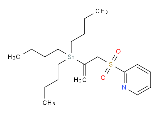 2-((2-(tributylstannyl)allyl)sulfonyl)pyridine
