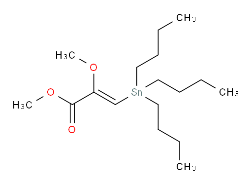 (Z)-methyl 2-methoxy-3-(tributylstannyl)acrylate