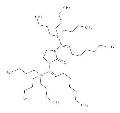 1,3-bis((E)-1-(tributylstannyl)oct-1-en-1-yl)imidazolidin-2-one