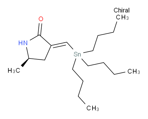 (R,E)-5-methyl-3-((tributylstannyl)methylene)pyrrolidin-2-one