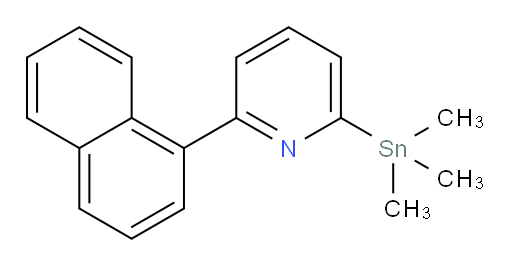 2-(naphthalen-1-yl)-6-(trimethylstannyl)pyridine