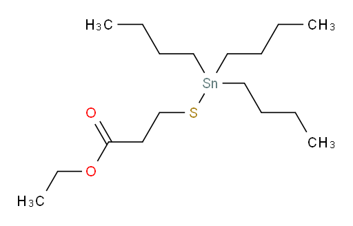 ethyl 3-((tributylstannyl)thio)propanoate