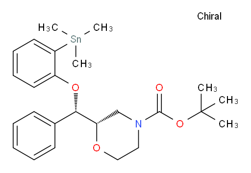 (S)-tert-butyl 2-((S)-phenyl(2-(trimethylstannyl)phenoxy)methyl)morpholine-4-carboxylate