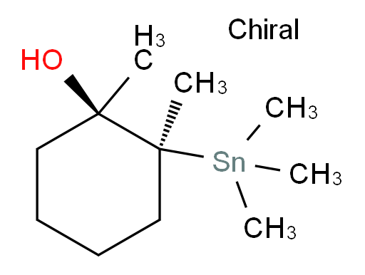 (1R,2S)-1,2-二甲基-2-(三甲基锡基)环己醇