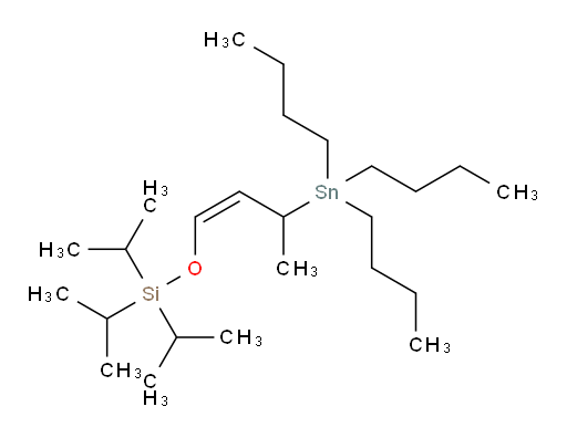 (Z)-triisopropyl((3-(tributylstannyl)but-1-en-1-yl)oxy)silane